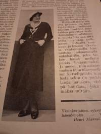 Kotiliesi N.o 18, syyskuu 2 1932. Perintö oikeuden uudistamisesta leipomis välineiden säilytykseen.3 sivua sairaala potilaiden askartelusta ja opinnoista ym.ym.