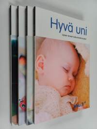 Hyvä uni : Lapsen terveet nukkumistottumukset ; Lapsen kehitys : 0-6-vuotiaan virstanpylväät ; Turvallisesti kotona : Lapsiperheiden turvallisuus ja ensiapu ; Mon...
