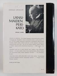 Länsimaiden perikato - maailmanhistorian morfologian ääriviivoja