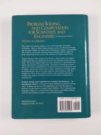 Problem solving and computation for scientists and engineers : an introduction using C