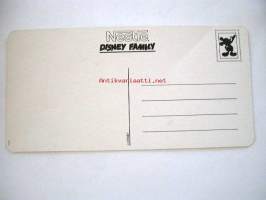 postikortti  disney family