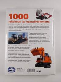 1000 rakennus- ja maansiirtokonetta