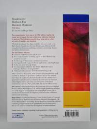Quantitative methods for business decisions