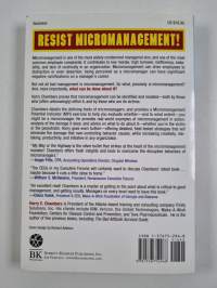 My way or the highway : the micromanagement survival guide