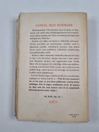 Samtal med Himmler : minnen från Tredje riket 1939-1945