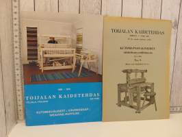Toijalan Kaidetehdas kutomavälineet kuvasto ja kutomavälineiden vähittäismyyntihinnasto