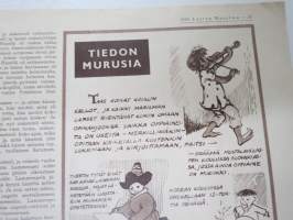 Lasten Maailma 1956 nr 9, tehtäviä, tarinoita, sarjakuvia, päätoimittaja Markus Rautio, kuvituksia mm. Maija Karma, Tekstejä Aila Nissinen, Koira Koipeliini...