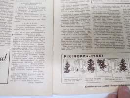 Lasten Maailma 1951 nr 1, tehtäviä, tarinoita, sarjakuvia, päätoimittaja Markus Rautio, kuvituksia mm. Maija Karma, Tekstejä Aila Nissinen, Walt Disney...
