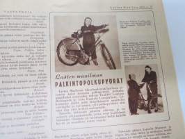 Lasten Maailma 1952 nr 1, tehtäviä, tarinoita, sarjakuvia, päätoimittaja Markus Rautio, kuvituksia mm. Maija Karma, Tekstejä Aila Nissinen, Uusi nukketeatteri...