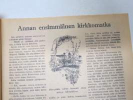 Lasten Kuvalehti 1947 nr 4-5, uskonnollinen lastenlehti, sis. mm. kuvalllisen esittelyn kummilapsista, ym.