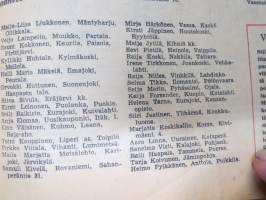 Lasten Kuvalehti 1947 nr 4-5, uskonnollinen lastenlehti, sis. mm. kuvalllisen esittelyn kummilapsista, ym.