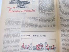 Lasten Kuvalehti 1947 nr 4-5, uskonnollinen lastenlehti, sis. mm. kuvalllisen esittelyn kummilapsista, ym.