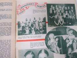Lasten Kuvalehti 1947 nr 4-5, uskonnollinen lastenlehti, sis. mm. kuvalllisen esittelyn kummilapsista, ym.