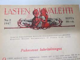 Lasten Kuvalehti 1947 nr 2, uskonnollinen lastenlehti