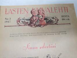 Lasten Kuvalehti 1947 nr 3, uskonnollinen lastenlehti