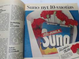Apu 1965 nr 40, El Cordobés - härkätaistelija, Ravit ja surkea tekniikka, Veikko Ennala - Kauhun yö Karvaselän tuvassa, Hanna putosi 5. kerroksesta, Tunisia, ym.