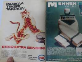 Apu 1965 nr 40, El Cordobés - härkätaistelija, Ravit ja surkea tekniikka, Veikko Ennala - Kauhun yö Karvaselän tuvassa, Hanna putosi 5. kerroksesta, Tunisia, ym.