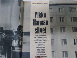 Apu 1965 nr 40, El Cordobés - härkätaistelija, Ravit ja surkea tekniikka, Veikko Ennala - Kauhun yö Karvaselän tuvassa, Hanna putosi 5. kerroksesta, Tunisia, ym.