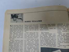 Apu 1965 nr 40, El Cordobés - härkätaistelija, Ravit ja surkea tekniikka, Veikko Ennala - Kauhun yö Karvaselän tuvassa, Hanna putosi 5. kerroksesta, Tunisia, ym.