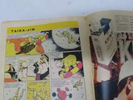 Apu 1965 nr 40, El Cordobés - härkätaistelija, Ravit ja surkea tekniikka, Veikko Ennala - Kauhun yö Karvaselän tuvassa, Hanna putosi 5. kerroksesta, Tunisia, ym.