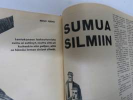 Apu 1965 nr 40, El Cordobés - härkätaistelija, Ravit ja surkea tekniikka, Veikko Ennala - Kauhun yö Karvaselän tuvassa, Hanna putosi 5. kerroksesta, Tunisia, ym.