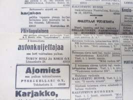 Turun Sanomat 28.10.1942, Rommel ensimmäisen kierroksen voittaja, Loistava merivoitto japanilaisille, Hävittäjämme pudottaneet ainakin 9 lentokonetta...