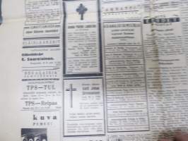 Turun Sanomat 8.8.1942, Timoshenkon joukot kärsineet raskaan tappion, Von Bock tavoittelee Stalingradia, Kondiittori Adolf Suszycki kaatunut - kuolinilmoitus,