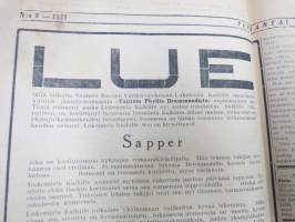 Perjantai 1929 nr 9 - kaunokirjallista lukemista -ajanvietelehti