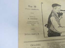 Kylänlehti - Perhelukemisto Suomen kansalle 1929 nr 10 - kaunokirjallista lukemista -ajanvietelehti