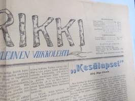 Nyyrikki - Suomen yleinen viikkolehti 1942 nr 32 -ajanvietelehti