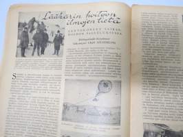 Hakkapeliitta 1927 nr 11 -Ilmailuaiheinen numero mm. 2,5 h Ouluun, Lentoaseen merkitys, Suomen ympärilennosta, Lentokoneet sairashoidon palveluksessa...