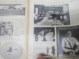 Hakkapeliitta 1927 nr 11 -Ilmailuaiheinen numero mm. 2,5 h Ouluun, Lentoaseen merkitys, Suomen ympärilennosta, Lentokoneet sairashoidon palveluksessa...