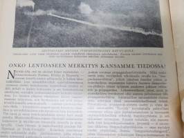 Hakkapeliitta 1927 nr 11 -Ilmailuaiheinen numero mm. 2,5 h Ouluun, Lentoaseen merkitys, Suomen ympärilennosta, Lentokoneet sairashoidon palveluksessa...