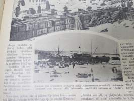 Hakkapeliitta 1927 nr 11 -Ilmailuaiheinen numero mm. 2,5 h Ouluun, Lentoaseen merkitys, Suomen ympärilennosta, Lentokoneet sairashoidon palveluksessa...