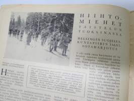 Hakkapeliitta 1927 nr 11 -Ilmailuaiheinen numero mm. 2,5 h Ouluun, Lentoaseen merkitys, Suomen ympärilennosta, Lentokoneet sairashoidon palveluksessa...