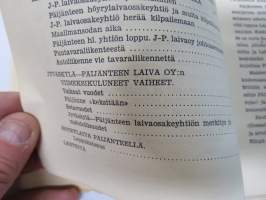 Höyrylaiva Päijänteellä - Päijänteen laivaliikenteen vaiheita - Jyväskylä-Päijänteen Laiva Oy:n täyttäessä 50 vuotta