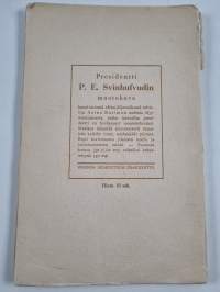 P. E. Svinhufvud : Suomen vapaustaistelun merkkimies