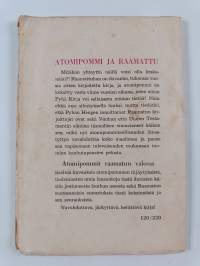 Atomipommit Raamatun valossa
