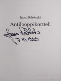 Antilooppikortteli (signeerattu)