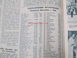 Kuluttaja 1959 nr 33, osuusliikkeiden myyntimääriä heinäkuu