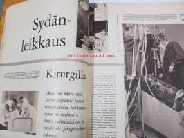 Suomen Kuvalehti 1962 nr 12, laulukisat Luxemburgissa (Tipi-tii), sydänleikkaus Kirurgilla
