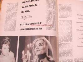 Suomen Kuvalehti 1962 nr 12, laulukisat Luxemburgissa (Tipi-tii), sydänleikkaus Kirurgilla