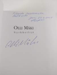 Olli Mäki : nyrkkeilijä (signeerattu, tekijän omiste)