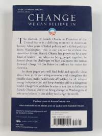 Change We Can Believe in : Brack Obama's plan to renew America's promise