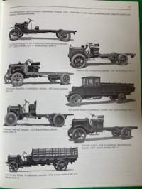 Kuorma-autot, kipillä, kopalla ja rekalla 1900-1960 luvuilla.