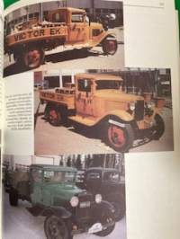Kuorma-autot, kipillä, kopalla ja rekalla 1900-1960 luvuilla.
