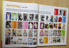 Suuri Käsityö lehti N:o 1 2008 Kaava-arkki mukana