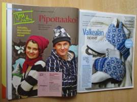 Suuri Käsityö lehti N:o 1 2008 Kaava-arkki mukana