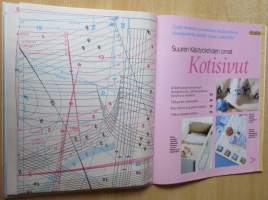 Suuri Käsityö lehti N:o 1 2008 Kaava-arkki mukana