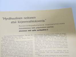 Neekerin ääni 1944 nr 3 - Satakunnan Sanomalehtimiesyhdistys -julkaisu